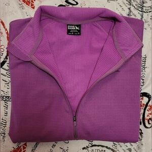 Eddie Bauer Lavender Zip-Up Jacket